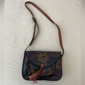 Patricia Nash Floral Cross Body Purse